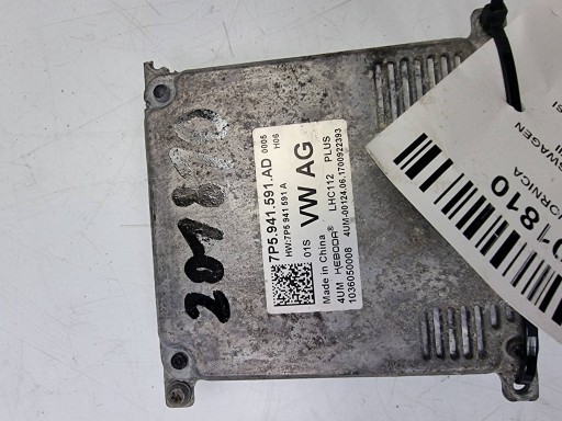 control unit module LED 7P5941591AD VOLKSWAGEN GOLF VII