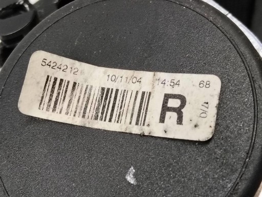 tension belt safety right front Opel MERIVA A 1.7 CDTI 5424212