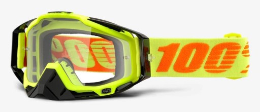 Очки 100% RACECRAFT ATTACK YELLOW