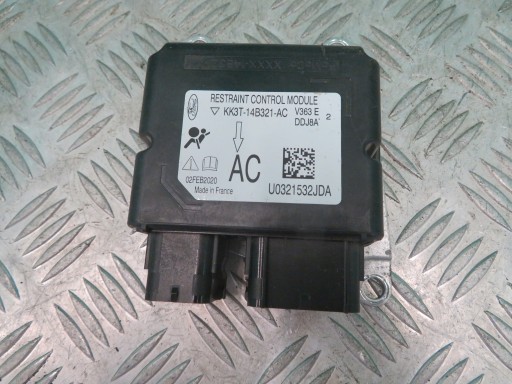 KK3T-14B321-AC KK3T14B321AC - МОДУЛЬ ДАТЧИКА ПОДУШКИ БЕЗОПАСНОСТИ FORD TRANSIT CUSTOM
