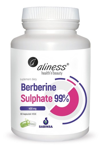 Aliness Berberine Sulphate 99% 400 mg Berberis