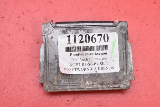 control unit XENON KSENON right 89034934 OPEL VECTRA C LIFT 05-09