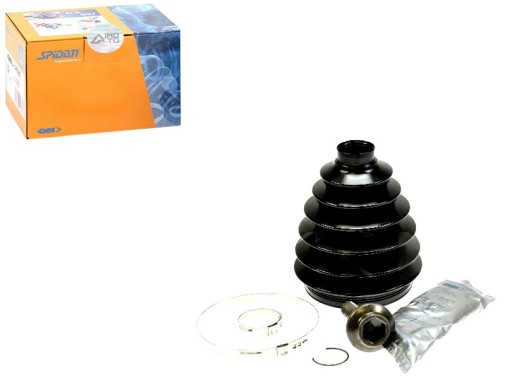 SPI24692/RS2 - КОМПЛЕКТ ЗАХИСТУ ШАРНІРА SPIDAN 8K0498203A 4F0407285