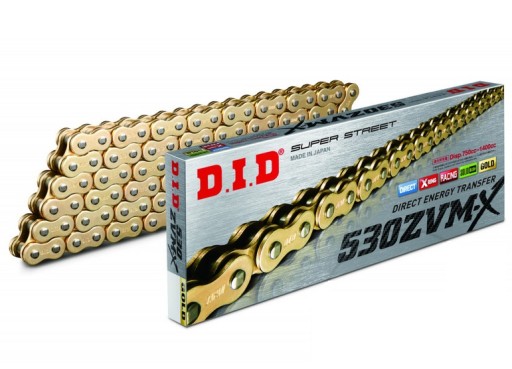 DID530ZVMXG&G-122 - Ланцюг DID530ZVMXGG - 122 злотий CB1300 X4 97-99