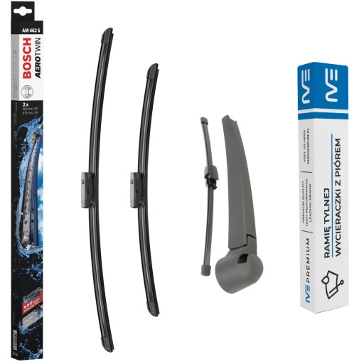 ME-000015 3397007462 - Комплект стеклоочистителей передний + задний VW PASSAT B6 универсал