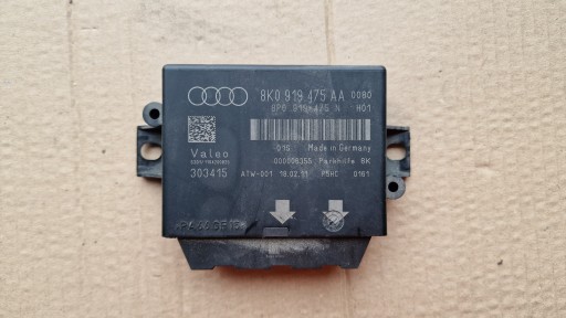 Модуль контроллера датчика pdc audi a4 b8 8k a5 8t 8k0919475aa 8p0919475n