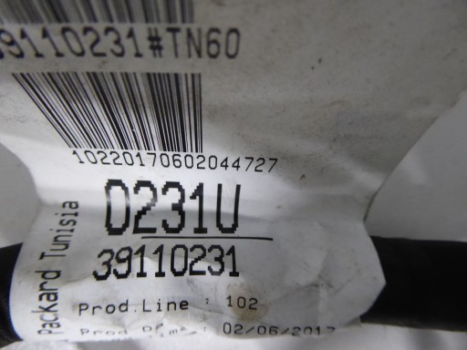 bundle of the engine OPEL INSIGNIA B 1.6 CDTI B16DTH AUTOMAT