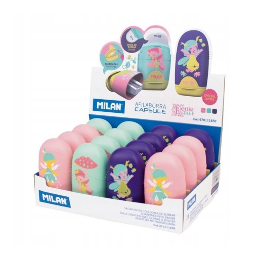 Ластик Milan Різнобарвний 1 шт.