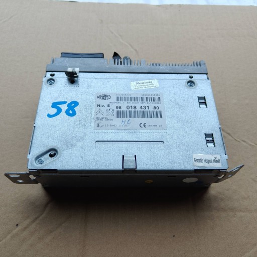 Stacja multimedialna Peugeot 2008 und 9801843180