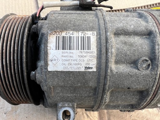 RENAULT MASTER 2.3 MOVANO NV400 compressor; of the air conditioning 8200848916b original