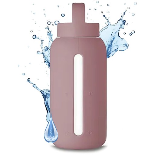 Флакон іншого бренду (Muuki) 720 мл рожево-фіолетовий