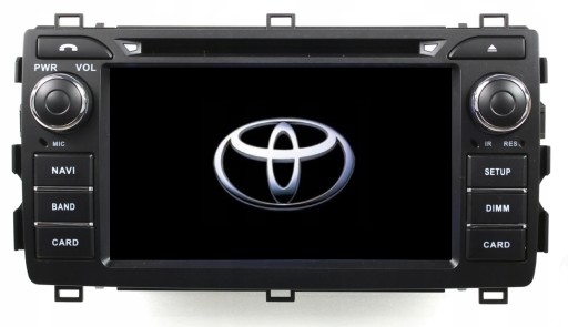 НАВІГАЦІЙНЕ РАДІО TOYOTA AURIS II ANDROID 64GB + KAM