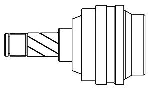 F0rc4r - Шарнір Gsp 644001 OPEL ASCONA