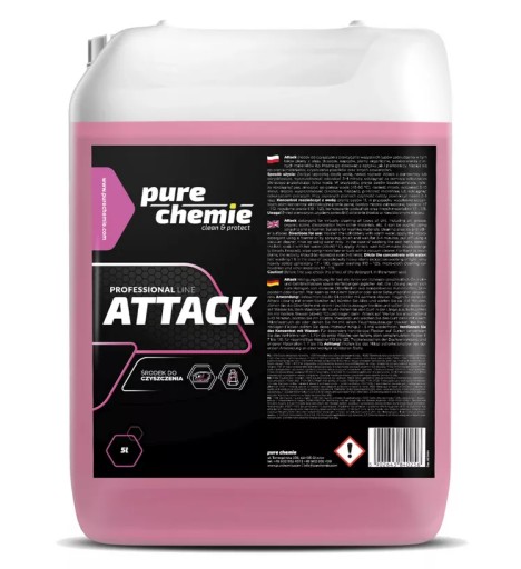 Pure Chemie Attack EC 5L - засіб для чищення оббивки