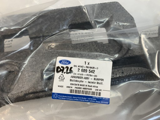 Absorber front Ford Ranger VI 22r N1WZ-78016A23-D 07.26