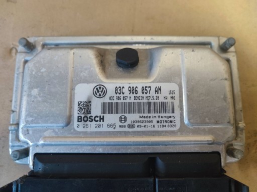 SKODA ROOMSTER computer control unit of the engine 1.6 16V 03C906057AN