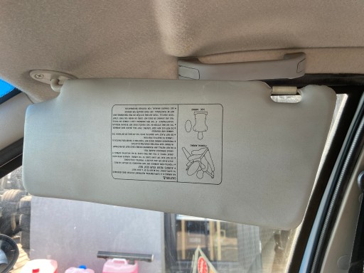 visor cover PRZECIWSLONECZNA right of the passenger Tata Indica FL 08-10