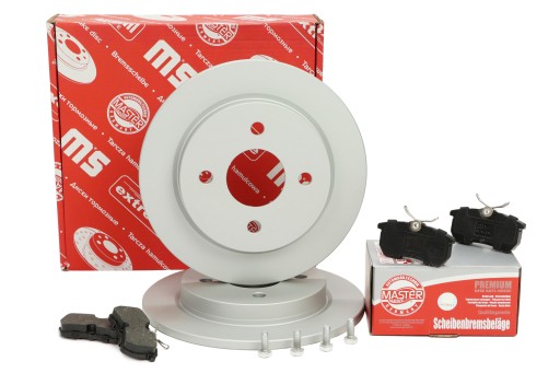 Диски колодки задние FORD FIESTA V, FOCUS и