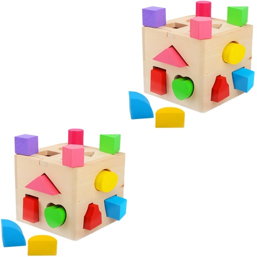 2 набори Веселе навчання сортувати та поєднувати іграшки