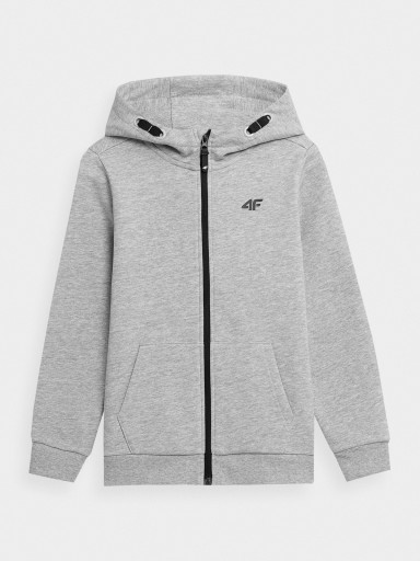 Дитячий світшот 4F розмір 164 довгий рукав сірий