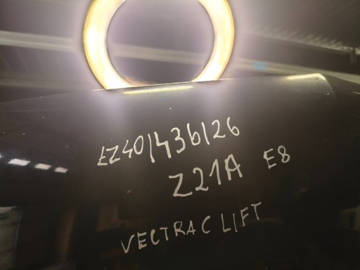 cofano OPEL VECTRA C LIFT Z21A