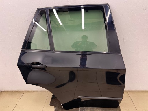 door right rear part rear. 475/9 black, BLACK SAPPHIRE BMW X5 E70 ORYGI LAKIER