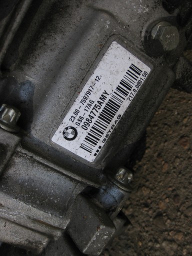 BMW F20 1.6 benzina CAMBIO manuale 7597917 GS6-17AG