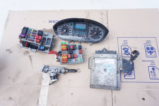 Компьютер управления двигателем 9666484680 citroen jumper 2 ii 2.2 hdi