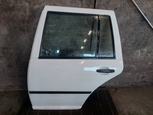 Tür komplet links heck VOLKSWAGEN GOLF IV LB9A