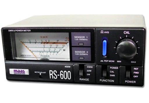 Miernik SWR RS-600 Maas 1.8-160/140-525MHZ 400W reflektometr