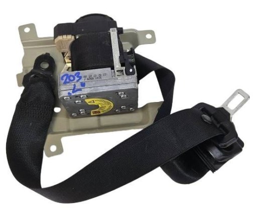 Mercedes C 203 W203 2038600386 left tension belt safety seat of the front