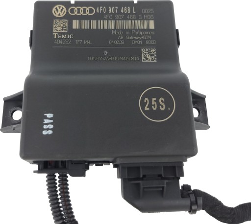 AUDI A6 C6 LIFT module control unit GATEWAY 4F0907468L