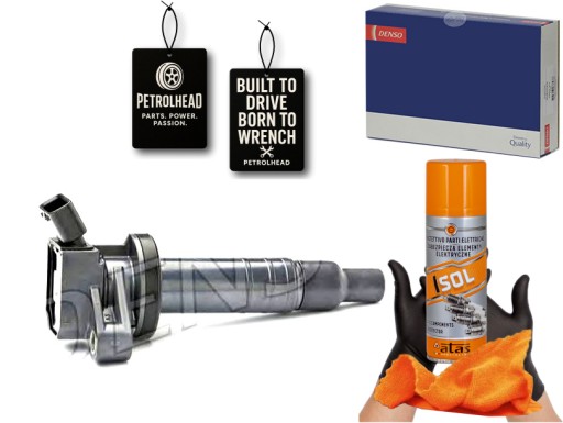 DENDIC-0100#ECS-PCP+K - Катушка зажигания citroen c1 daihatsu cuore vii siri #petrolhead pro+ kit4