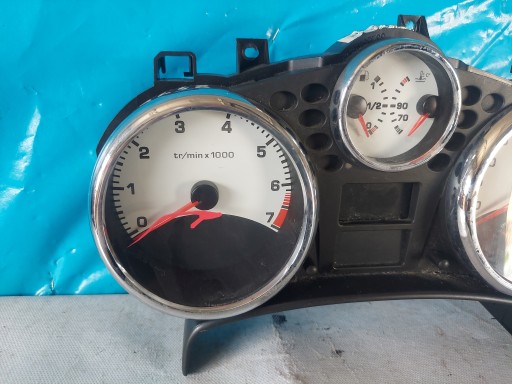 dials clock PEUGEOT 207 1.6 16V 9662904080