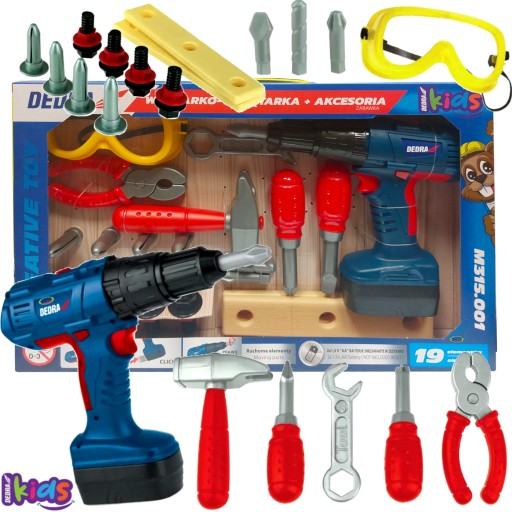 Дитячий шуруповерт і дриль Dedra M315