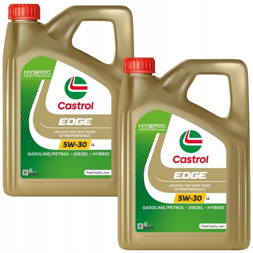 Моторное масло Castrol Edge 5W-30 LL 4л+4л