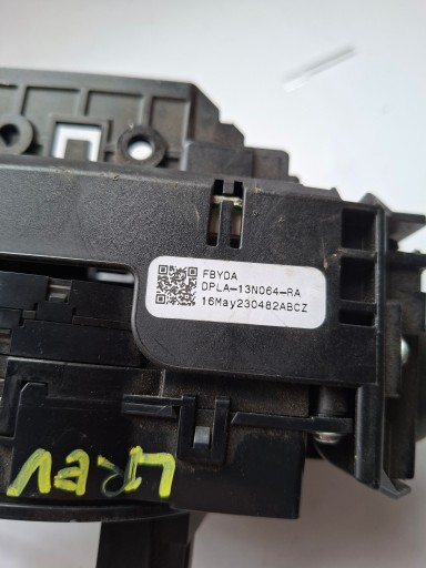 commande levier commodo sous volant anneau contrôle LAND ROVER EVOQUE L538 DPLA-13N064-RA