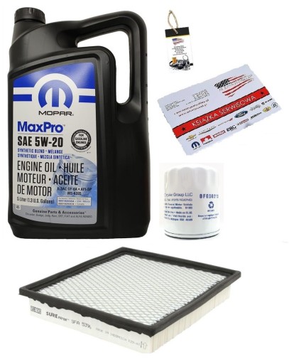 MOPAR 5W20 + TOWN COUNTRY FILTERS 3.3 08-10