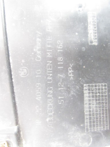 cover chassis lower of a bumper BMW e81 e87