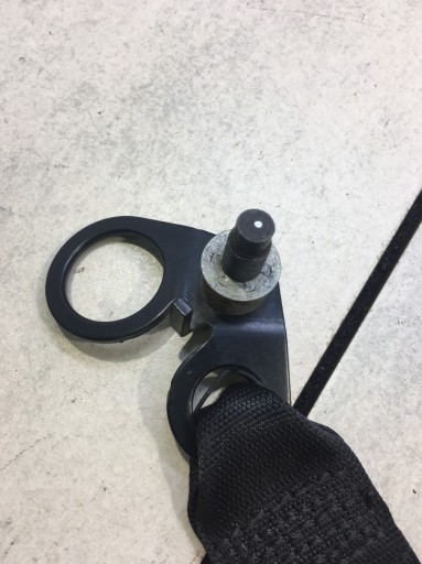 tension belt safety left front MERCEDES W168