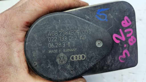 Audi A3 8P TT Golf 5 GTI 3.2B BUB Valvola a farfalla 022133062ag