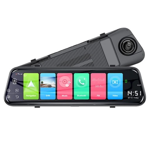 Автомобильный регистратор 4G. Разрешение 1080p. ЖК-экран ночного видения с Bluetooth