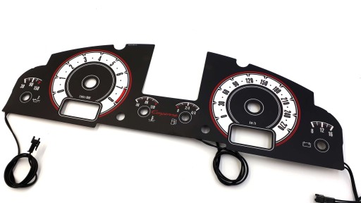 Porsche Cayenne 02-10 Цифры одометра INDIGLO wz 3