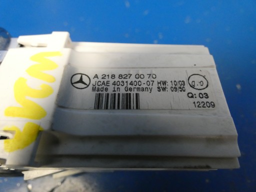 MERCEDES CLS W218 E W212 SAT Z ARMATURE BRZINOMJER SAT