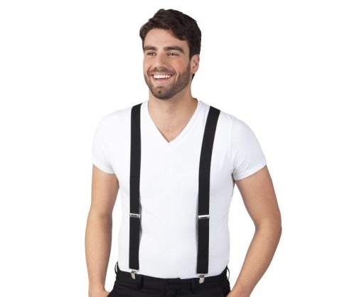 Чорні підтяжки