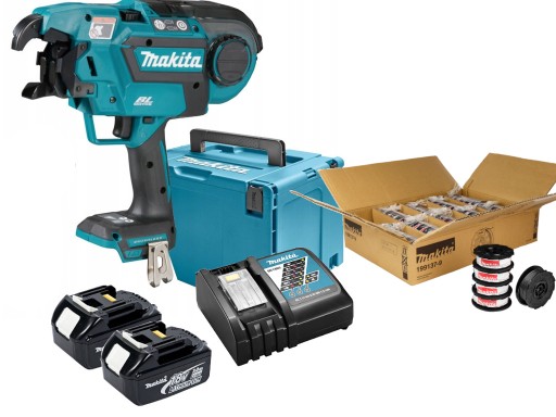 МАКІТА ОБВ'ЯЗУВАЛЬНА МАШИНА АКУМ. ДЛЯ АРМАТУРИ DTR180RFJ + ПРОВІД