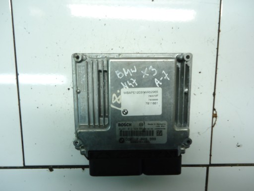 BMW 3 E90 2.0D N47D20 computer Centralina 7809999 0281013924