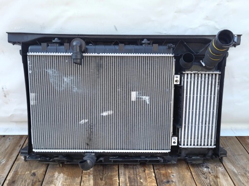 Комплект вентилятора радиатора peugeot 3008 i 2016 1.2 thp kwed