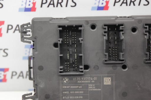 BMW F30 F31 F32 module control unit REM 9317174
