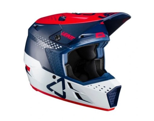 LEATT(2021) МОТО ШЛЕМ 3.5 V21.4 КРАСНЫЙ/СИНИЙ XS